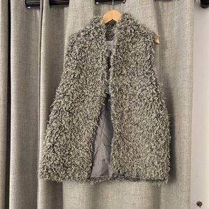 BCBGeneration Textured Gray Vest